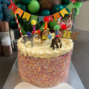 ZEBRA CAKE TOPPER Animal Party Safari Birthday Party - Etsy España ZEBRA CAKE TOPPER Animal Party Safari Birthday Party - Etsy España