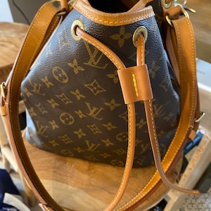 Louis Vuitton LV Drawstring Replacement With Cinch for Noe Bucket