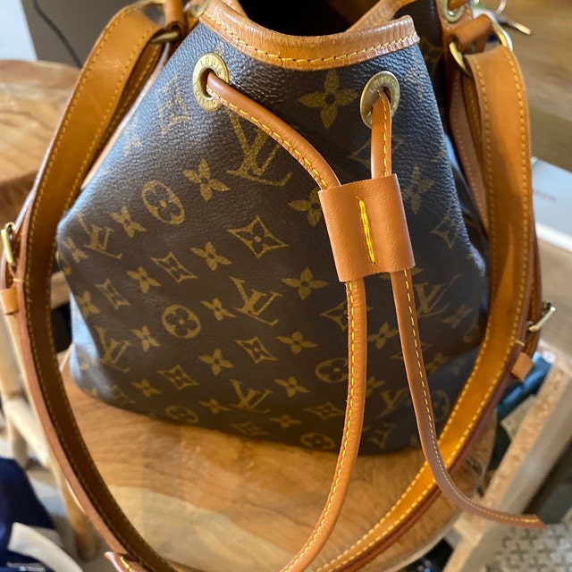 Louis Vuitton LV Drawstring Replacement With Cinch for Noe Bucket Bags and  More Genuine Leather Choose Color & Length 