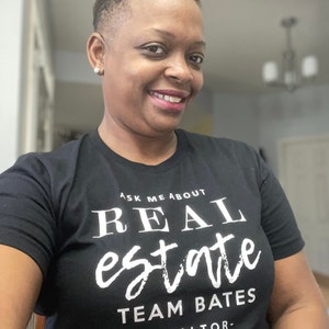 Ask Me About Real Estate Shirt Custom Realtor Shirt Real - Etsy