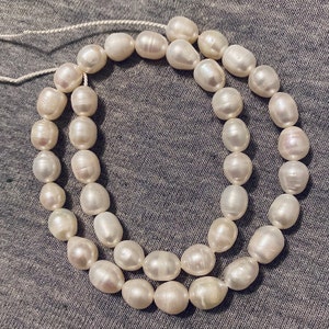 AAA Natural Freshwater Pearl Beads 4mm 6mm 7mm 8mm 9mm - Etsy