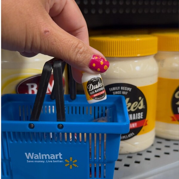 Miniature 1:6 Playscale Sauce, Condiments, Hot Sauce, Mini Mayonnaise ...