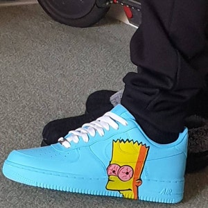 bart simpson air force 1