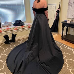 Elegant Scoop-neck Sequin Tulle Simple Long Bridesmaid Dresses,SFWG00396