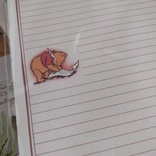 Stationary Pen Pal Tracker Sheets - 12 Sheets Front and Back