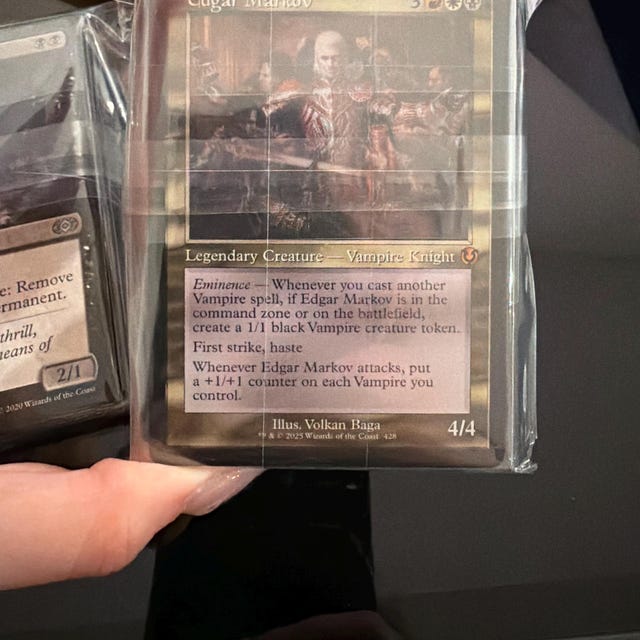 Edgar Markov-100 Card EDH Commander Deck-vampire-mythic-rare Magic