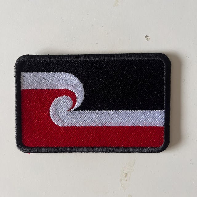 Flag Patch Printed Badge Country Maori