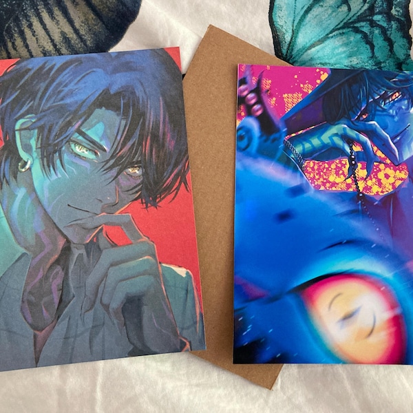 Sylus Love Deepspace Cards - 55-Piece Holographic Collectible Collection Set with Scratch-Resistant Sleeves with Zayne, Xavier, Rafayel & Sylus Sylus Love Deepspace Cards - 55-Piece Holographic Collectible Collection Set with Scratch-Resistant Sleeves with Zayne, Xavier, Rafayel & Sylus