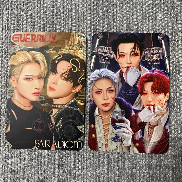 Limited Edition Ateez Break the Wall London Photo Cards - Ateez