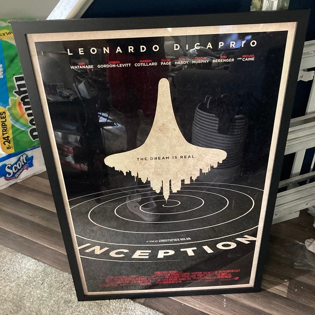 Inception 27x40 (theatrical Size) Movie Poster - Etsy