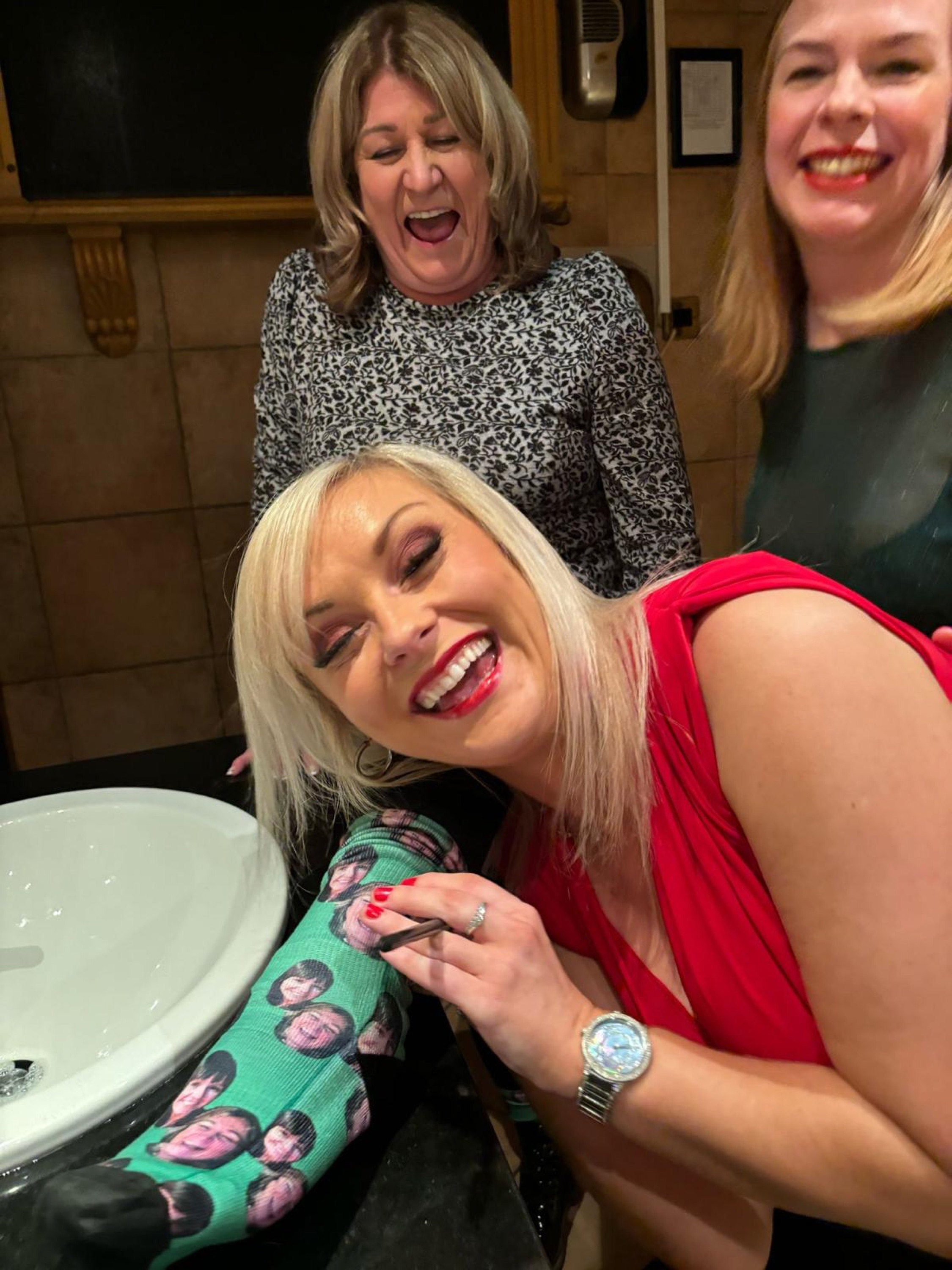 Custom Face Socks Printed With Loved Ones Face Make A Fantastic Unique Personalised Gift