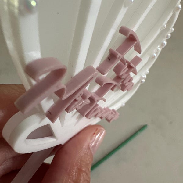 Shell Cake Topper, Mermaid Birthday, Cake Topper, Custom Name Cake ...