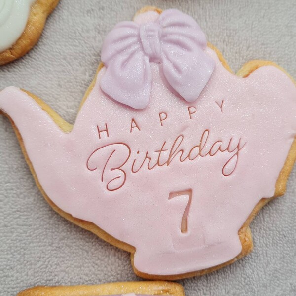 LissieLou AlphaBakes Font 1 Medium Stamp Tiles Letters On A Bar