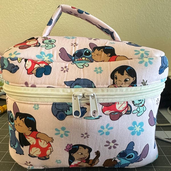 Quilted Vanity Bag Sewing Pattern PDF With Video Tutorial – 3 Size ...