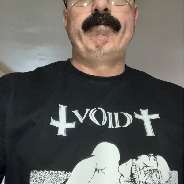 T-shirt VOID Par Brian Walsby - Édition Limitée à 300 - Style Punk/hardcore