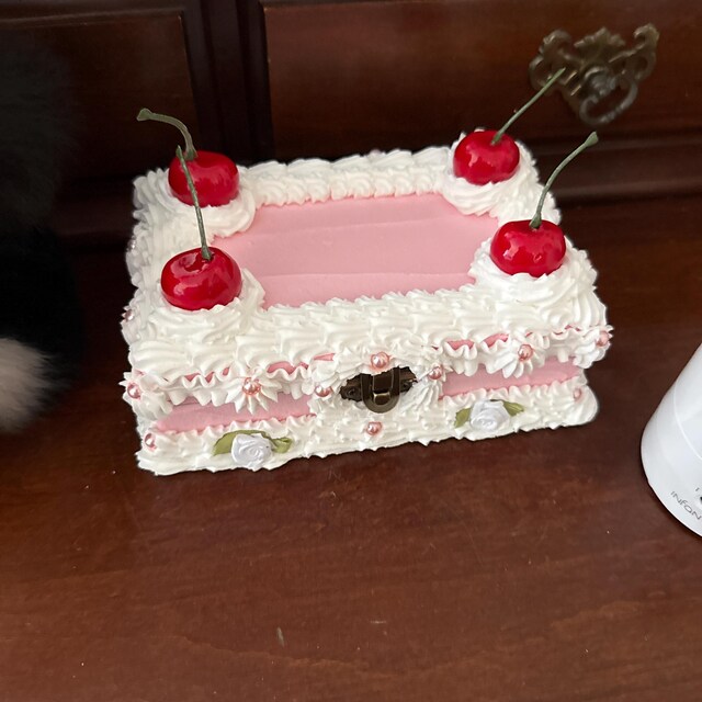 Vintage Cherry Fake Cake Boxes - Etsy