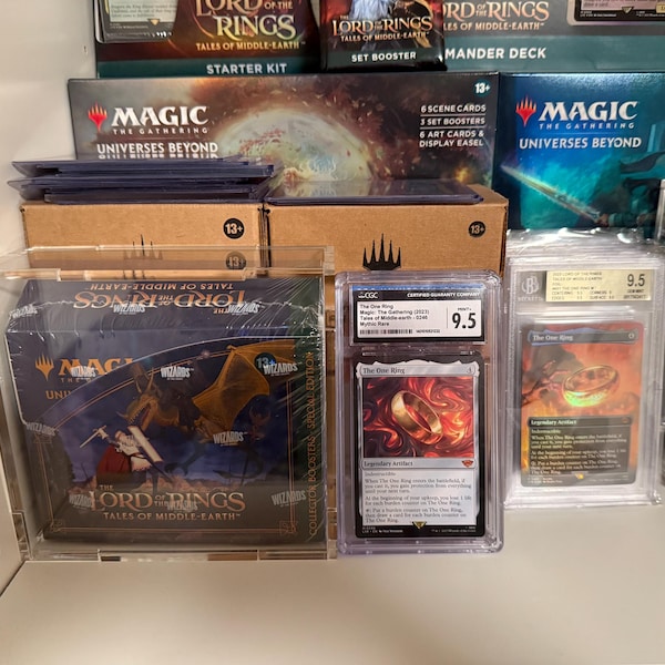 booster box night wanderer Acrylic Case - Booster pack dispenser 6-slot