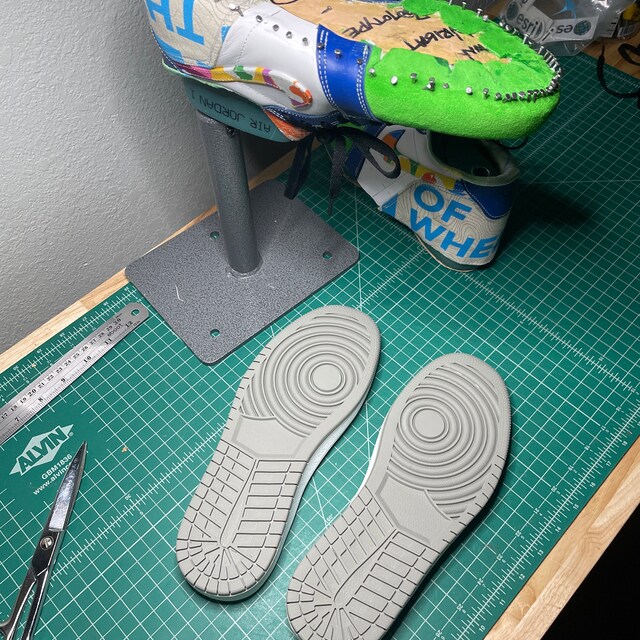 Sneaker Sole Generic Style Similar to Air Jordan Nike Dunk