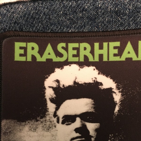 Eraserhead Patch David Lynch Patch Horror Patch Rectangle Patch Iron on ...