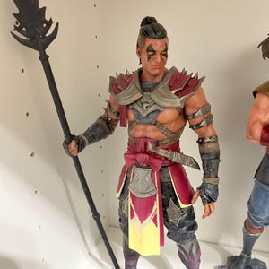 Reiko Figure - Handmade 3d-printed Mortal Kombat Collectible, 22