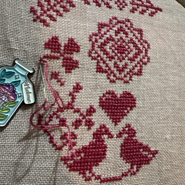 Quacker Sampler Cross Stitch Pattern - Etsy