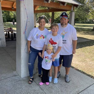 Cady added a photo of their purchase