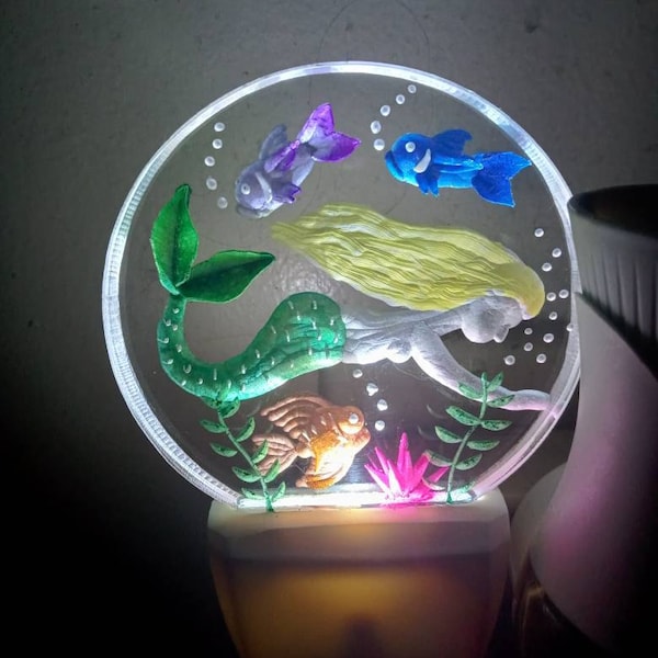 The Cleo Mermaid Night Light