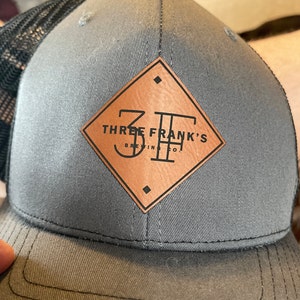 Custom Logo Hat Bulk Custom Leather 