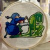 Howl's Meltdown Cross Stitch Studio Ghibli Moving Castle Pattern ...