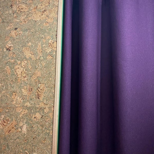 Macro Linen Wide Taped Lined Curtain main image 0