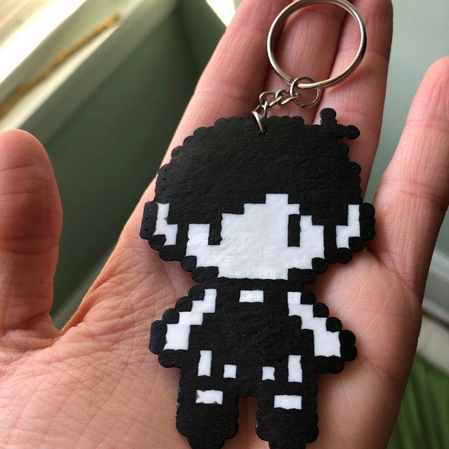 OMORI Game Keychain Magnet Ornament Pin Sprite Perler 