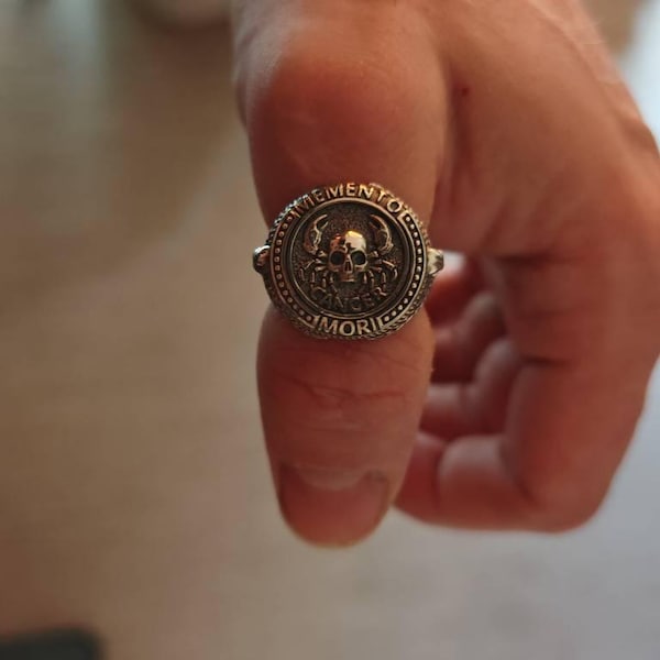 Ring Death of the Goddess, Nude Mistress Ring, Two Tone Ring, Sexual Silver Ring - Etsy