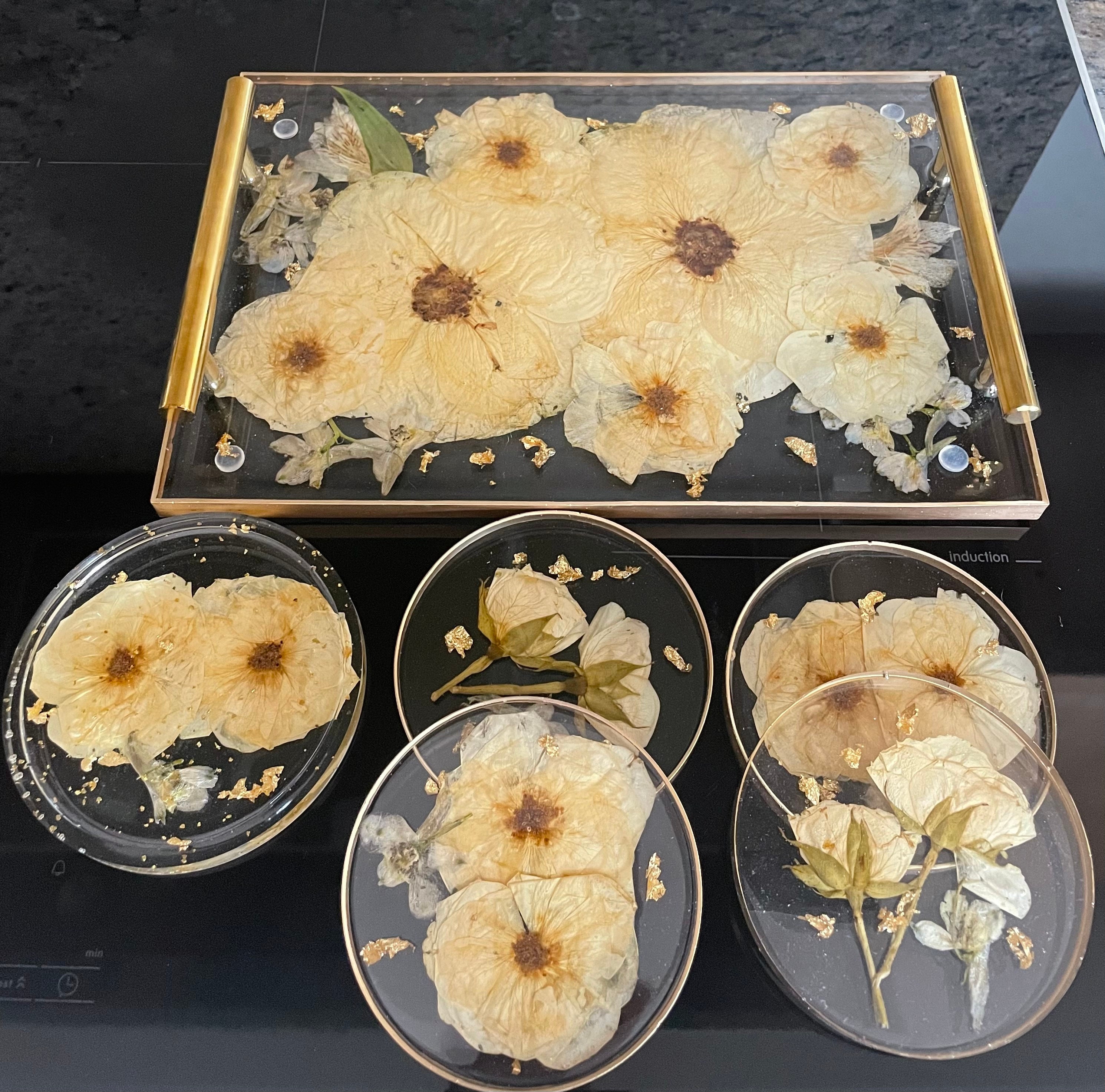 Preserved flowers from Viktoriya's etsy review