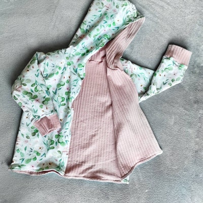 Hooded Cardigan Sewing Pattern PDF Fleece Jacket Baby Sewing - Etsy