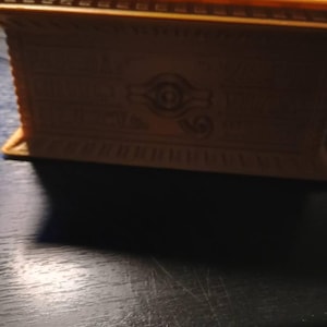 Gold Sarcophagus (250+ Cards)  Deck Box for Trading Card Games - Etsy