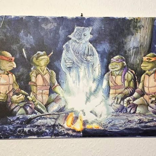 Teenage Mutant Ninja Turtles - I Love You All, My Sons Print by