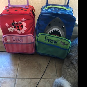 Going to Grandma's Personalized Kids Rolling Luggage / 