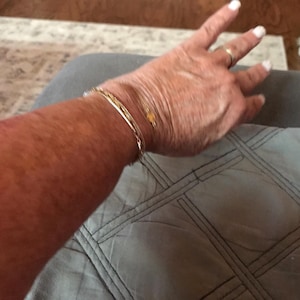 Customer photo, Soccer Ball Bracelet