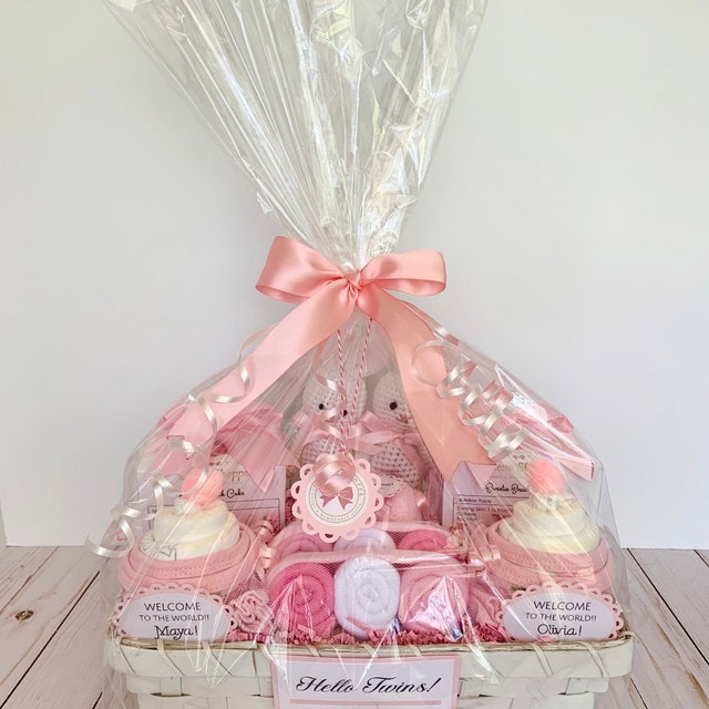 It's a Girl Baby Gift Basket — High Note Gifts