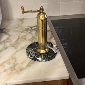 Rosso Levanto large red marble tray coffee table console table tray, kitchen serving Tray ,food tray, home decor, gift for her, diam 9.5 in