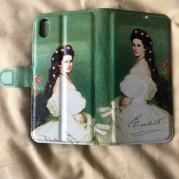 Custodia A Portafoglio Personalizzata Per IPhone 11 Pro Max In Pelle - Turchese - Pelle Liscia - Foto 12