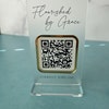 QR Code Sign Mini Stocking Stuffer Scan to Pay Sign Social Media Sign ...