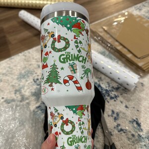 The, the, the, the GRINCH Silicone Boot Stanley/Simple  Modern/Brumate/Hydrojug