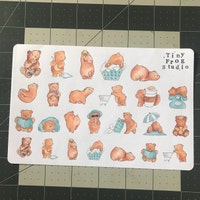 PRINTABLE DIE CUTS. Cute Little Planner Box With Washi - Etsy