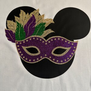 Mardi Gras Mask Mouse Ears SVG DXF, Minnie Carnival Svg Silhouette Cut ...