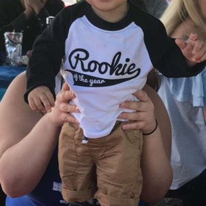 First Birthday Rookie of the Year Shirt - Etsy