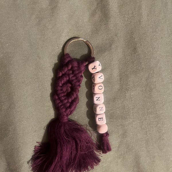 Personalized Chemistry Name Keychain, Periodic Table Element Name ...
