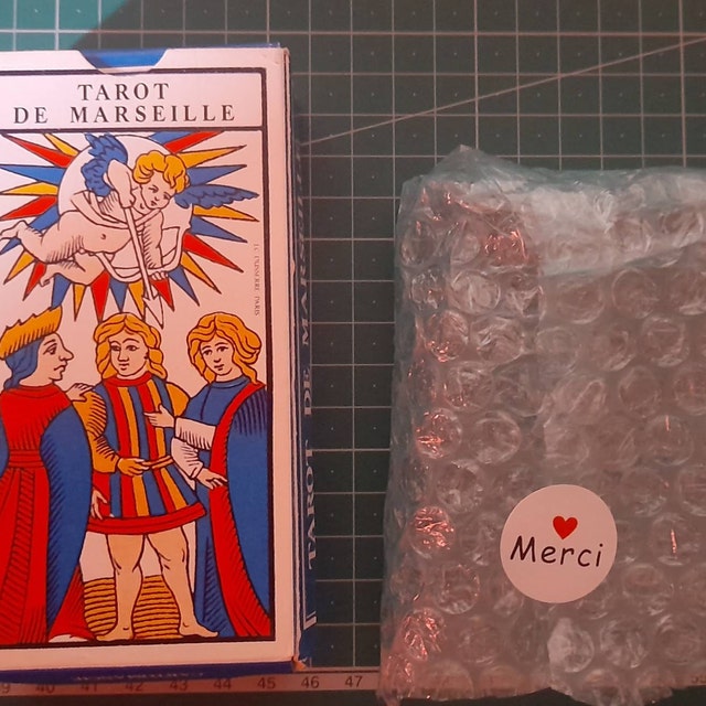 Tarot de Marseille by Paul Marteau (in Black and White) - www