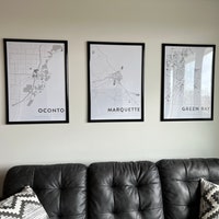 Custom Map Prints of Any Location, 3 for 2 Offer, City Print, City Map ...