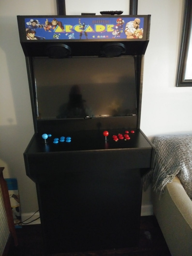 Arcade setup shared by Justin Adams